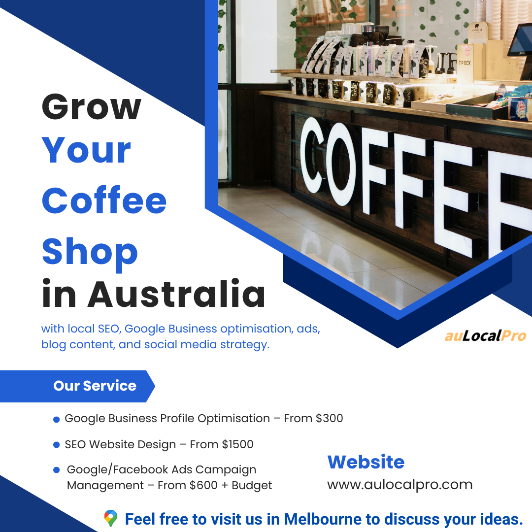 Coffee Shop Marketing in Blacktown, New South Wales | SEO, Social, Web Design