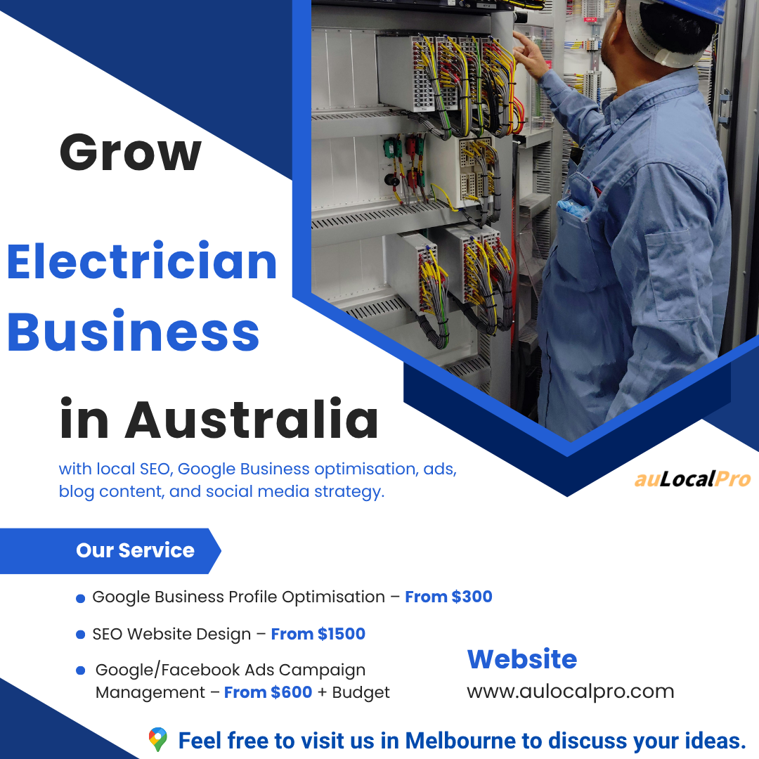 Local Electrician Marketing Services in Melbourne, Victoria | SEO & Ads