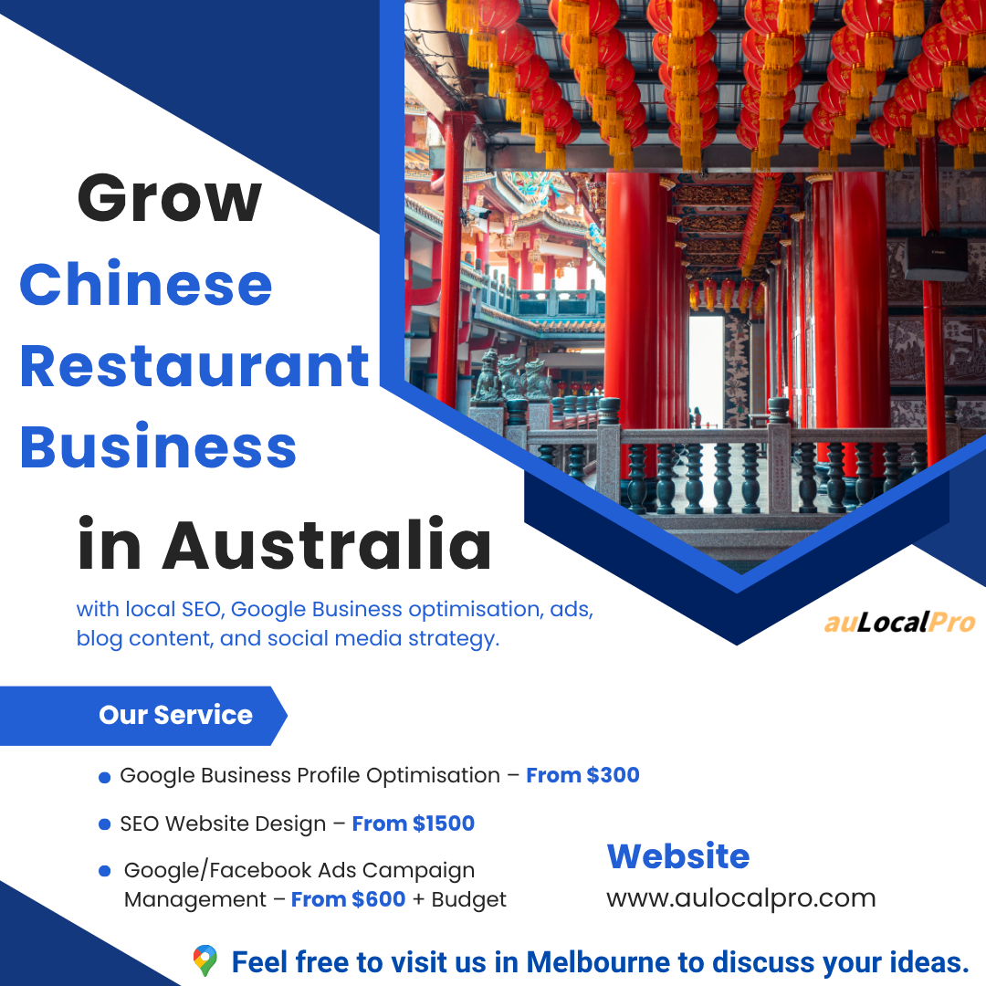 Chinese Restaurant Marketing in Ashgrove, Queensland – SEO, Social & Ads