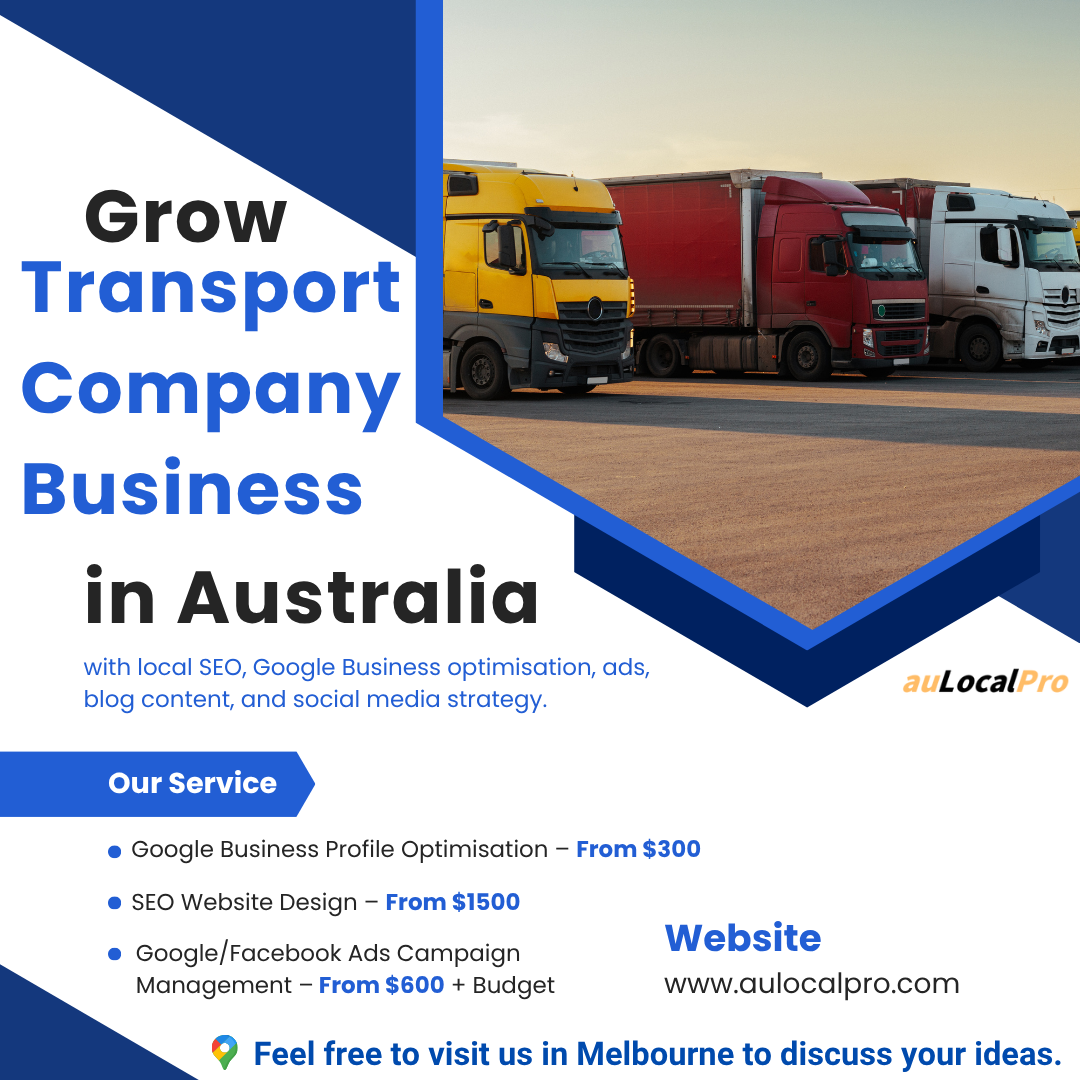 Transport Company Marketing in Ashgrove, Queensland – SEO, Google Ads & Social Media