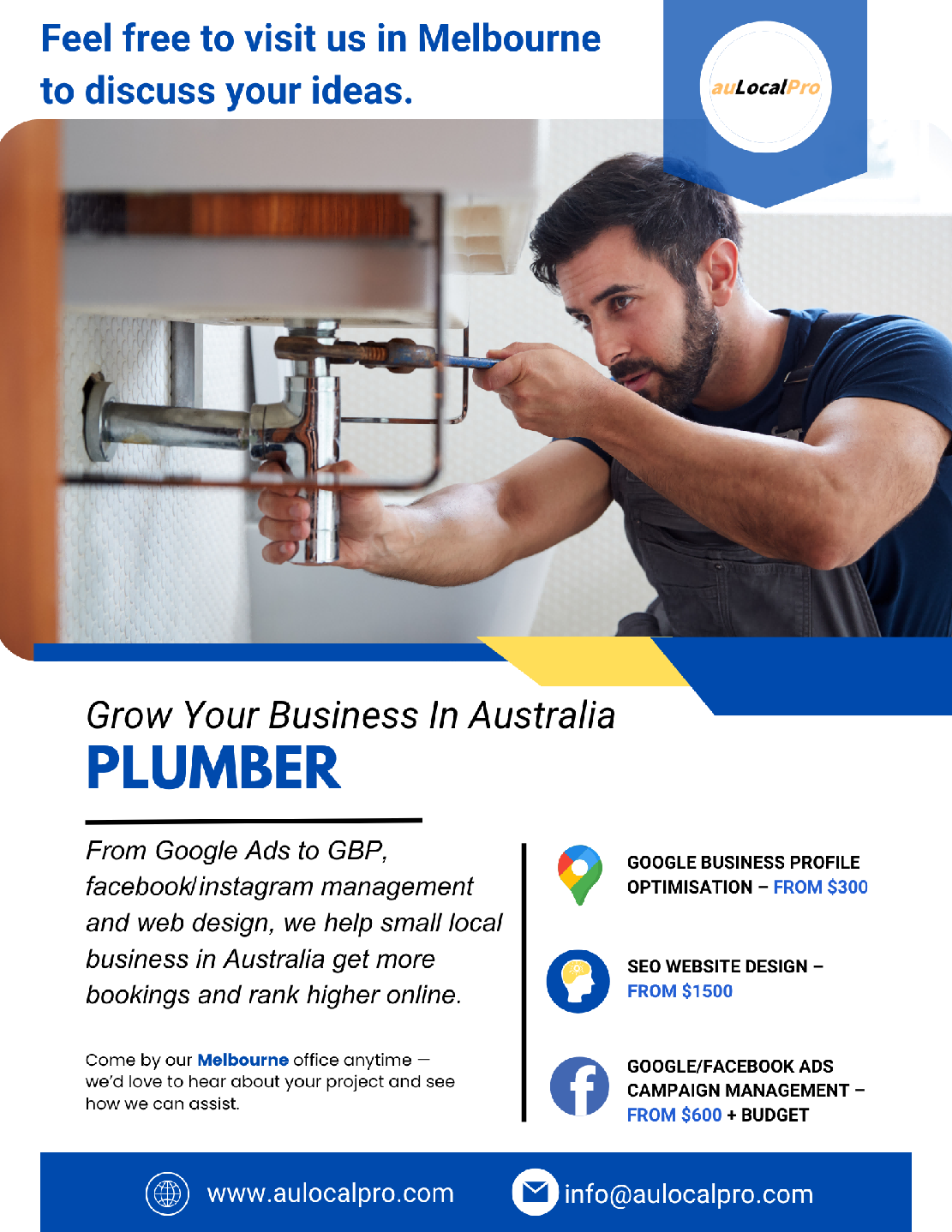 Top Plumbing Marketing Services in Warrnambool | SEO, Ads & Social 