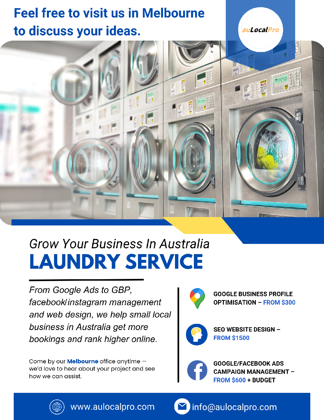 Laundry Marketing Services in Upper Coomera, Queensland – SEO, Ads, Social