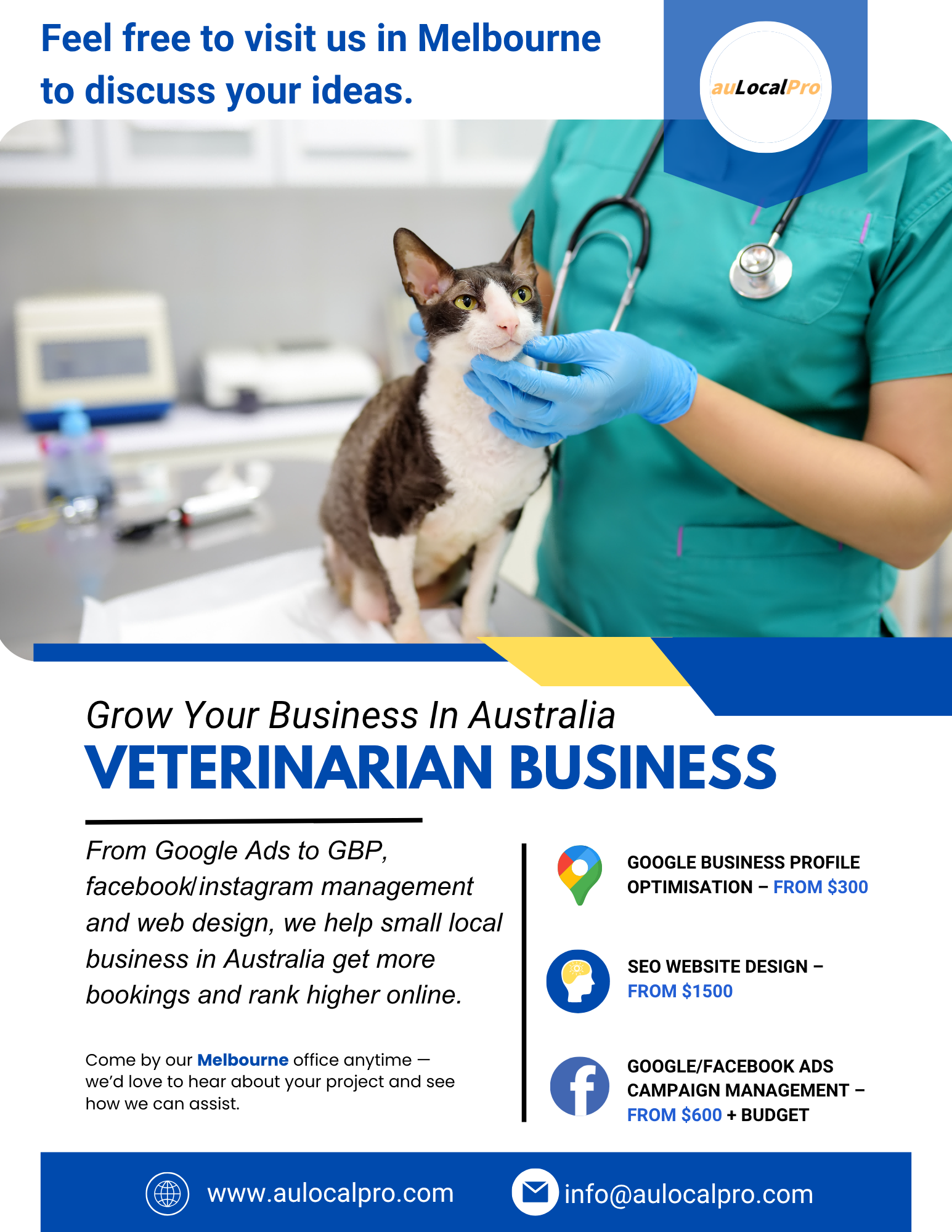 SEO & Digital Marketing for Veterinarians in Surfers Paradise, Queensland