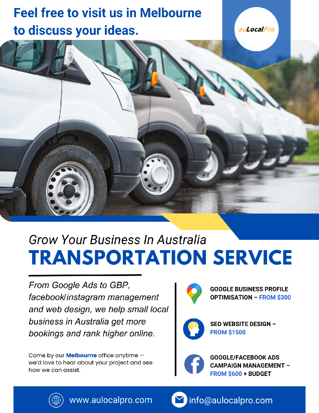 Local Transport Digital Marketing – South Yarra, Victoria | SEO Agency