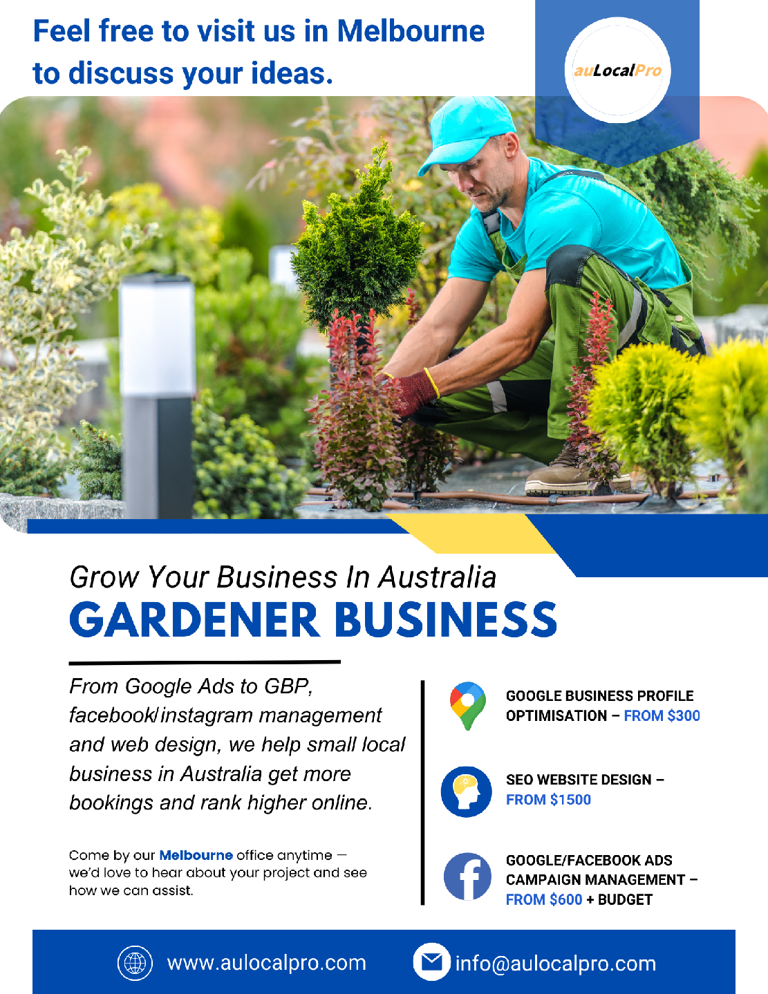 Gardener Marketing in St Albans, Victoria – SEO, Social Media & Ads