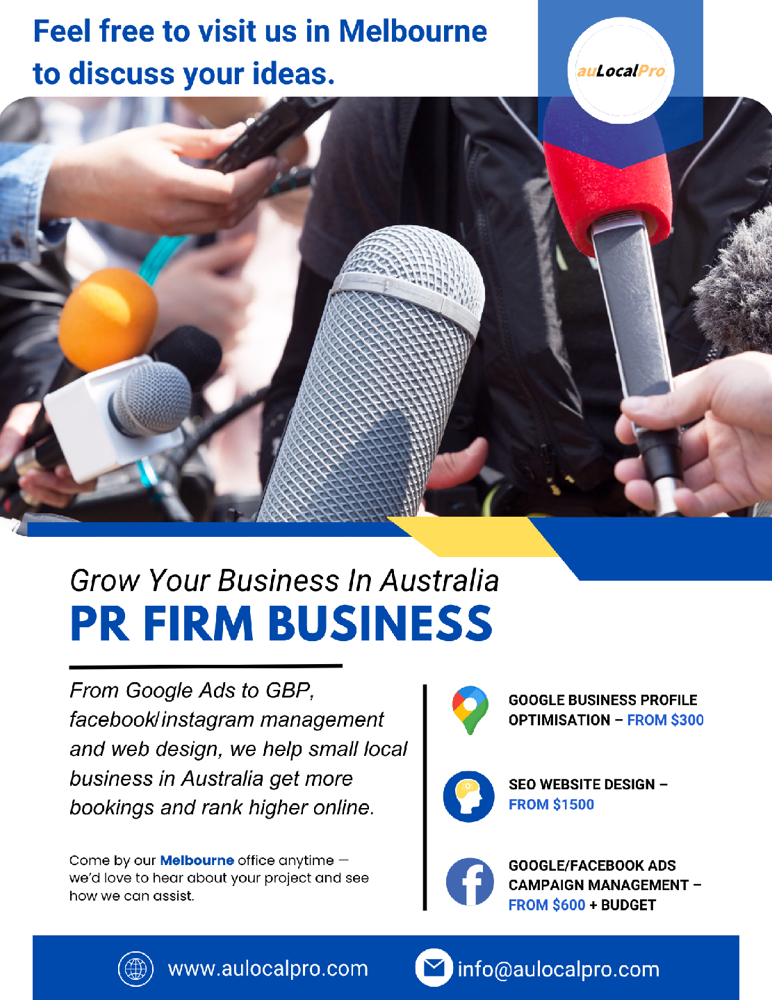 Digital Marketing for PR Firms – Blacktown, New South Wales Experts