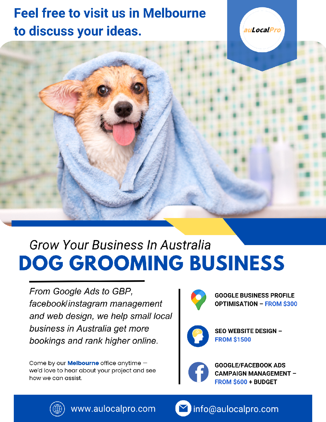 Digital Marketing for Dog Groomers – Port Macquarie, New South Wales Specialists