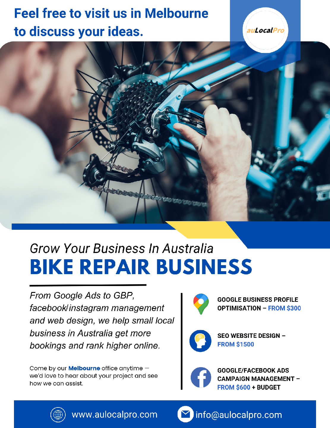 Bike Repair Marketing in Traralgon, Victoria – Boost Bookings & Visibility