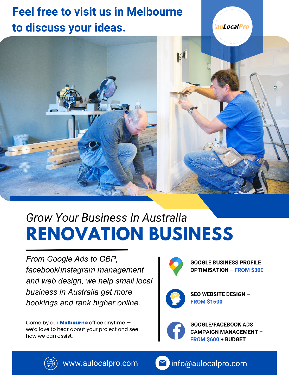 Renovation Company Marketing in Traralgon, Victoria – SEO & Growth Experts