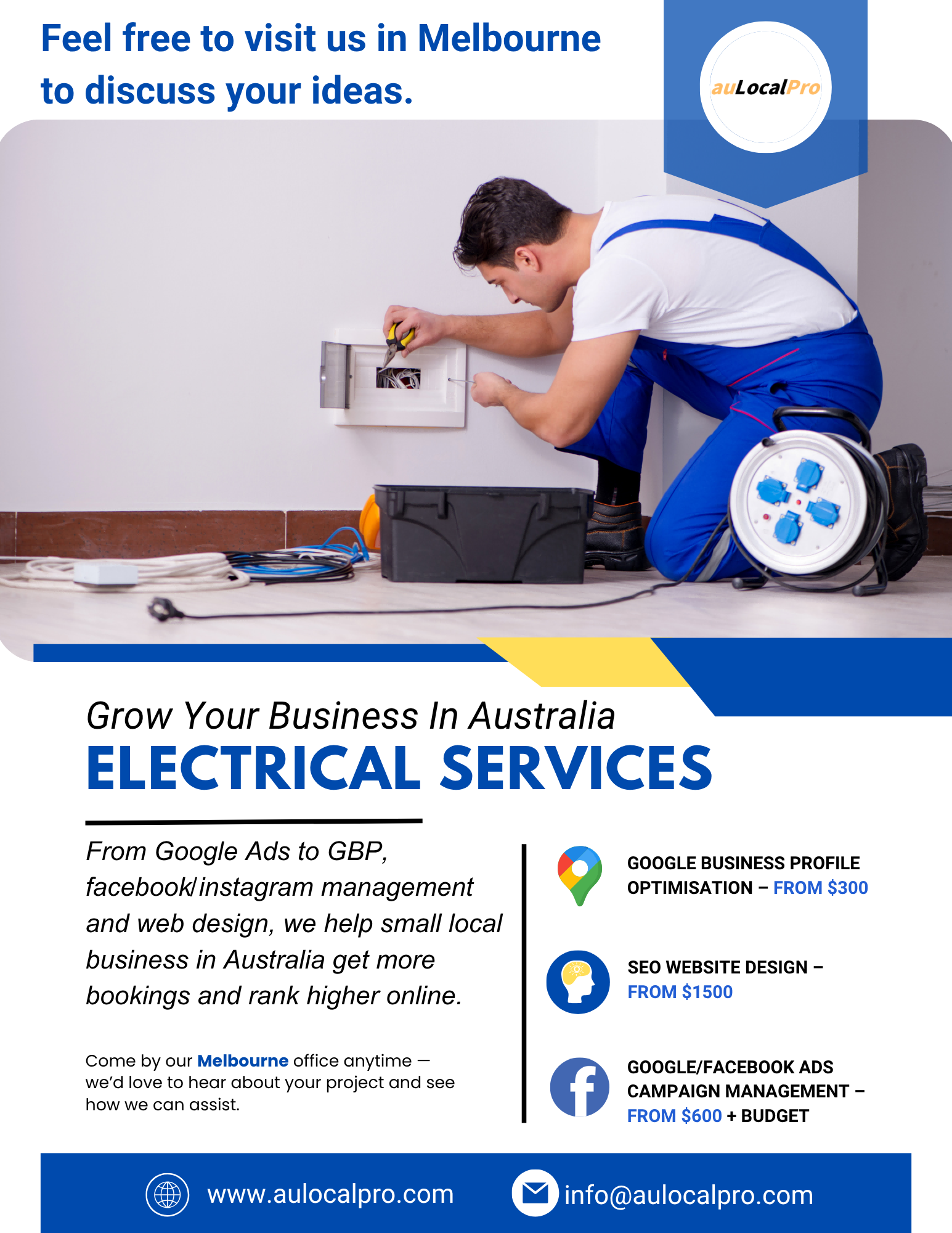 Electrical Services Marketing in St Albans, Victoria – SEO, Ads & Social