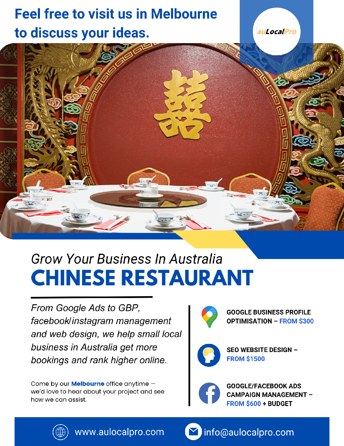 Chinese Restaurant Marketing in Surfers Paradise, Queensland – SEO, Social & Ads