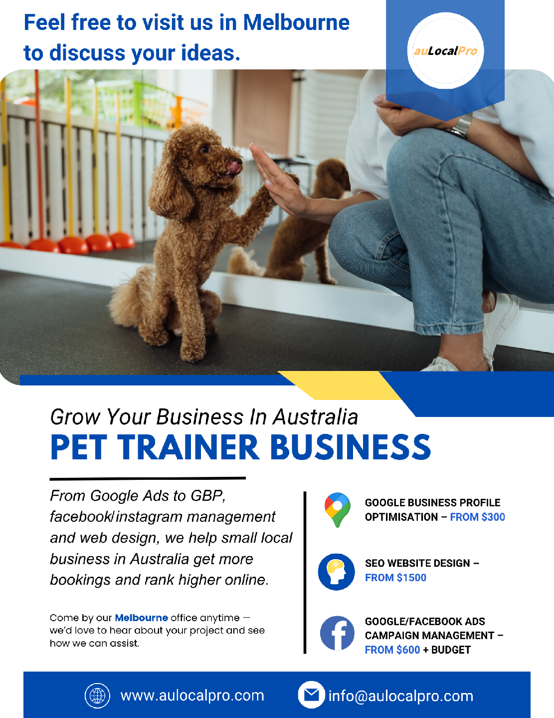 Pet Trainer Marketing in Randwick, New South Wales – SEO, Social Media & Ads
